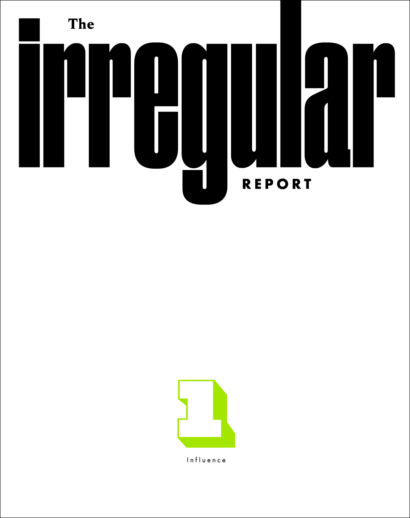 Report cover for Influence
